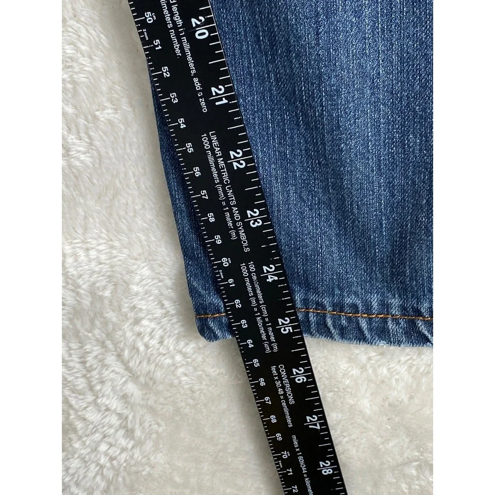 Lucky‎ Brand 181 Relaxed Straight Leg Jeans Mens 38x25 Blue Denim **READ**